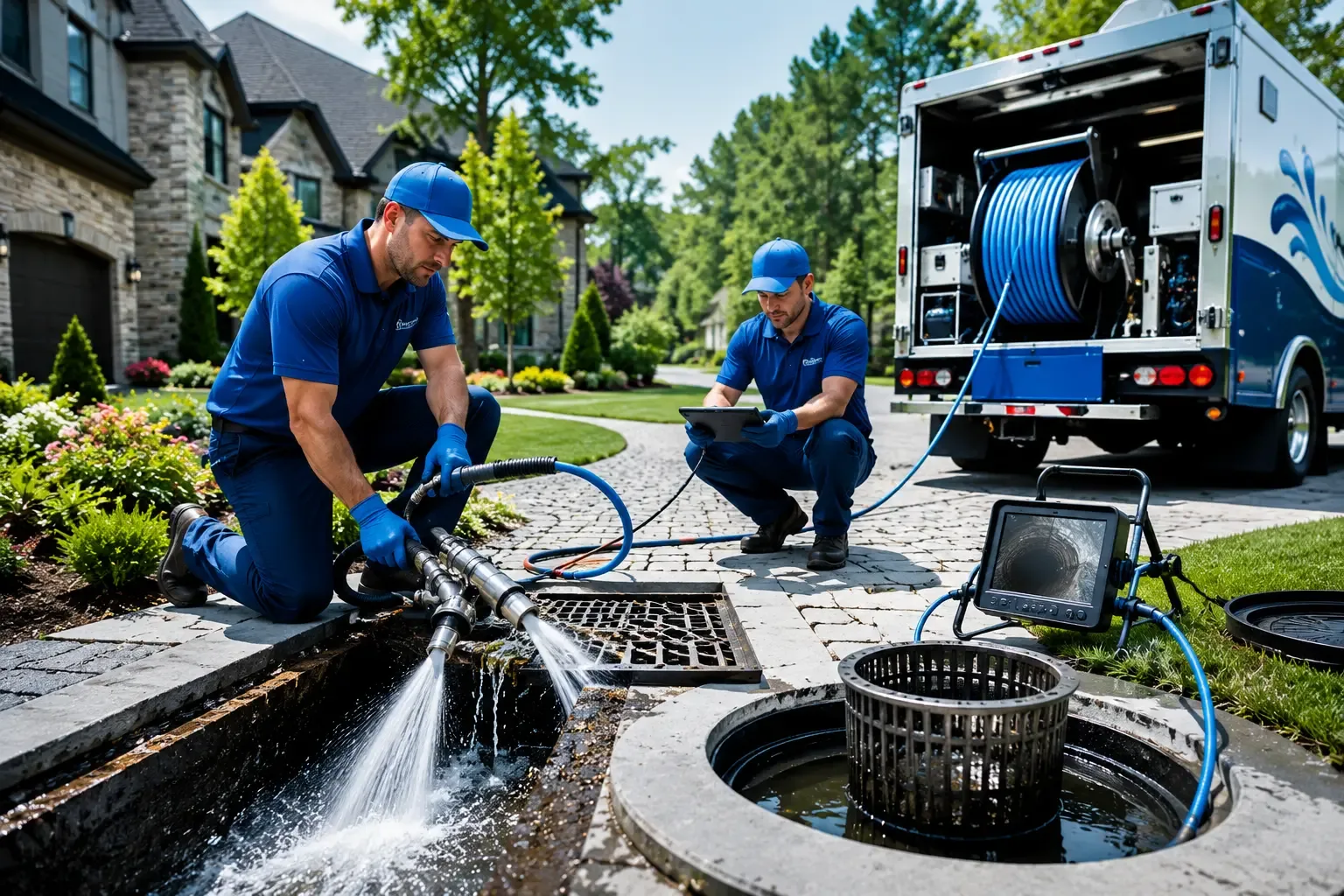 Local outdoor drain cleaning professionals in Dos Palos, CA